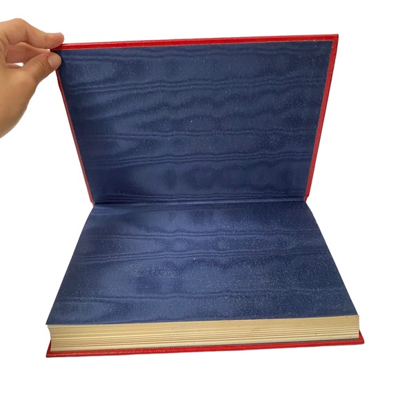 The School for Scandal by Richard Brinsley Sheridan Red Leather Bound Hardcover - Picture 7 of 15